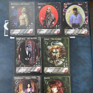 Jyhad 1994 Vampire the Eternal Struggle Cap 10 Vampires Lot – First Edition